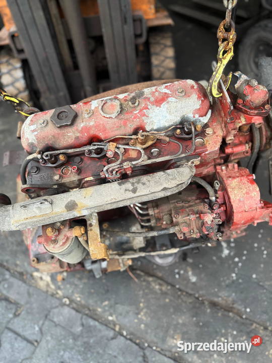 silnik 4cylindrowy FIAT Iveco ciągnik CASE łódzkie Działoszyn