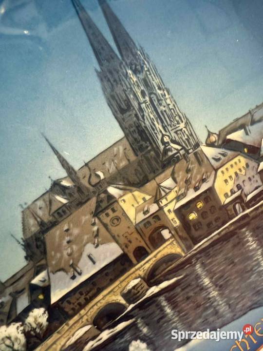 Talerz Rosenthal Boze Narodzenie 1967 świętokrzyskie Kielce