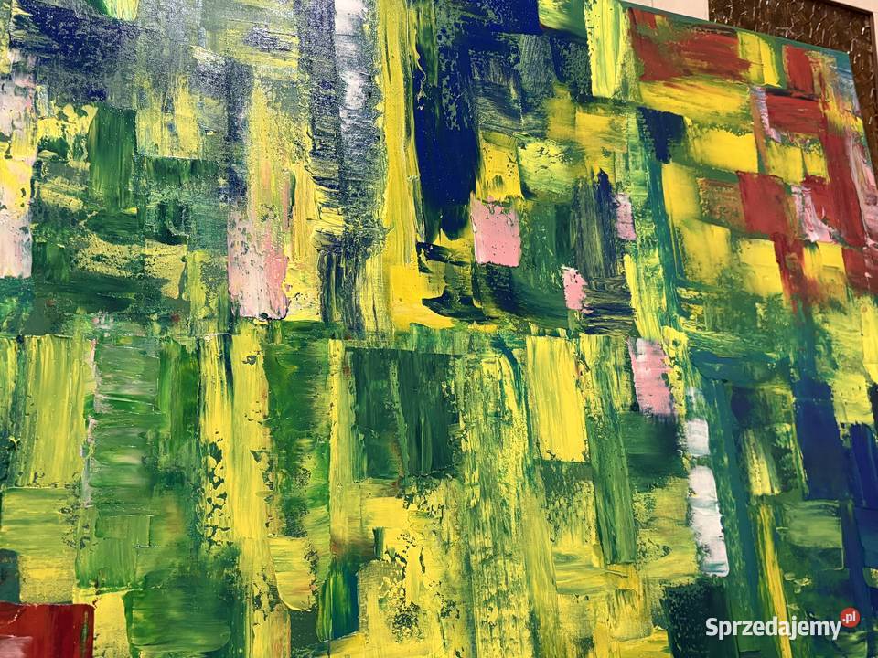 Zryw wiosny zielona abstrakcja dolnośląskie Duszniki-Zdrój