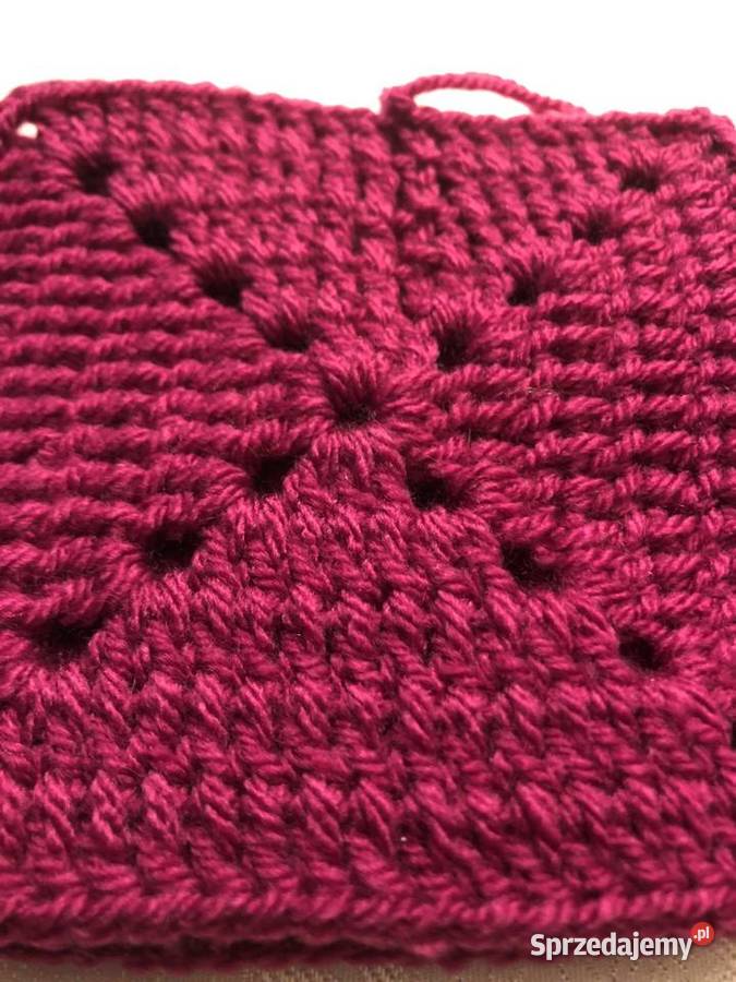 Kwadraty babunipoduszka pled narzuta Nowe Poduszki dekoracyjne Zegrze sprzedam