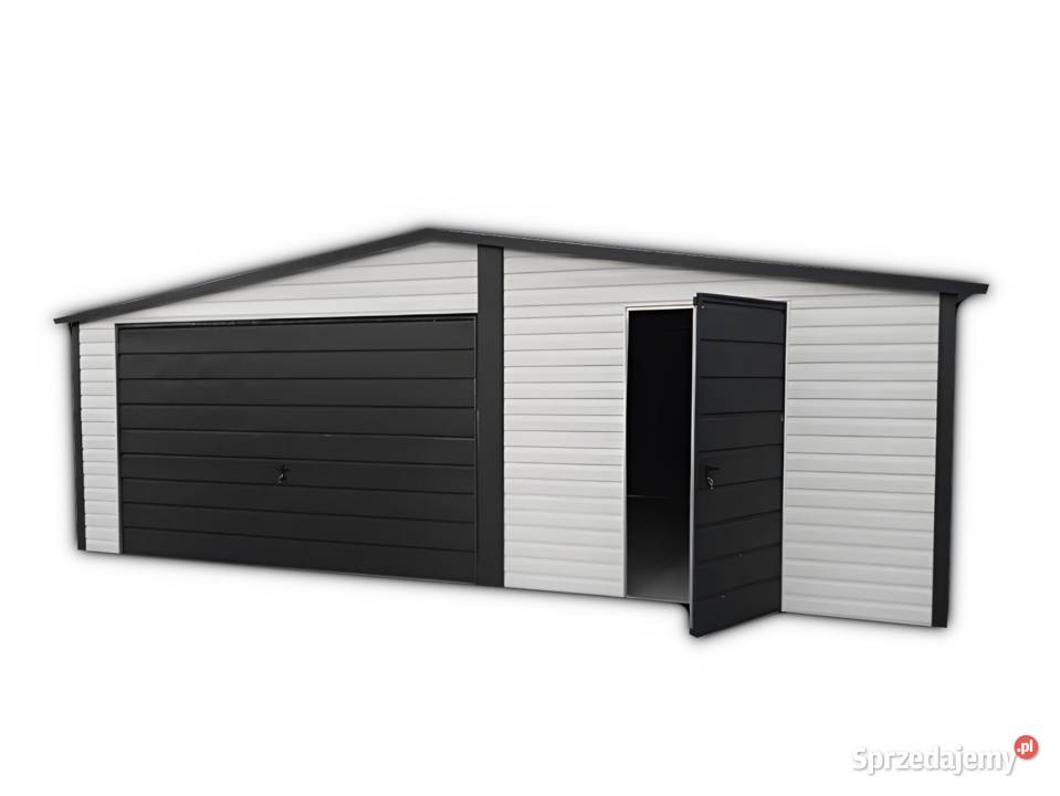 Garaż Blaszany wiata 6x5 brama uchylna drzwi mazowieckie Warszawa