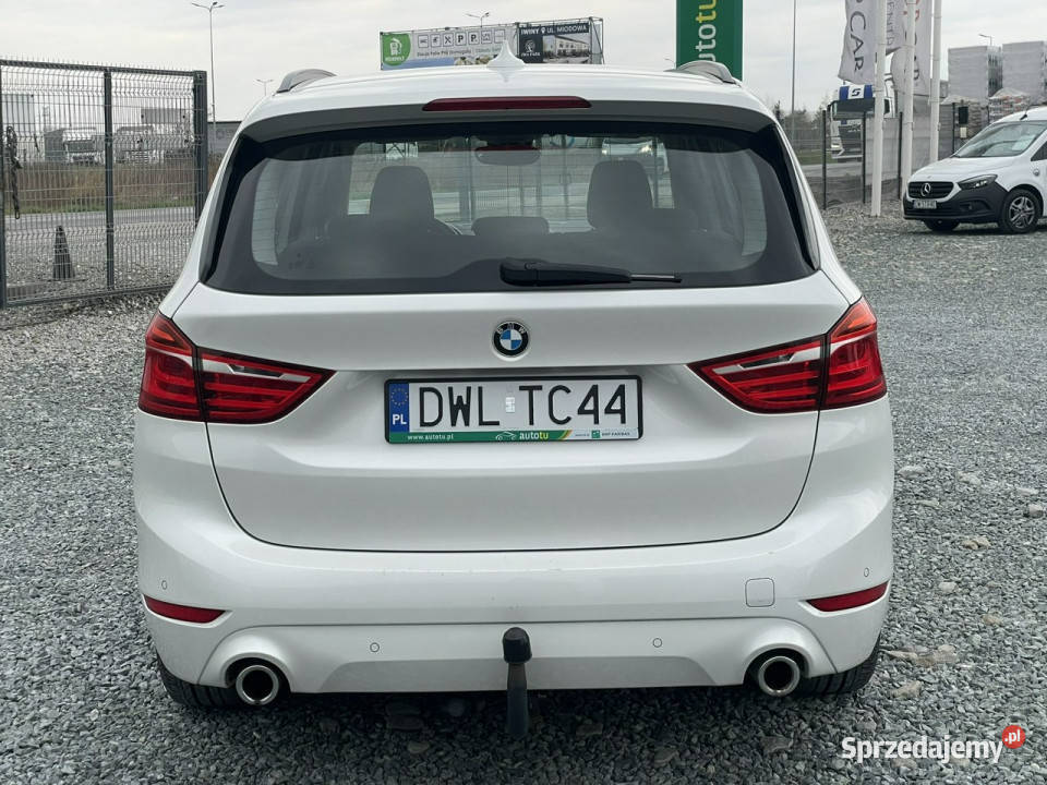 BMW 218 Gran Tourer 150 xDrive 2018r Nawigacja 7 dolnośląskie Wojkowice