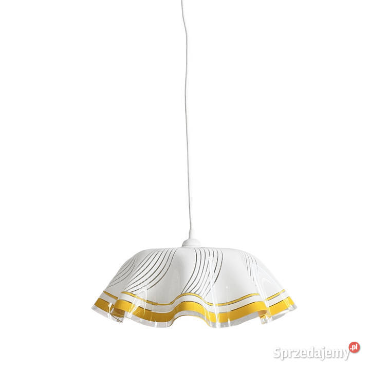 Kuchenna lampa sufitowa z plexi Polska lata 90 Warszawa