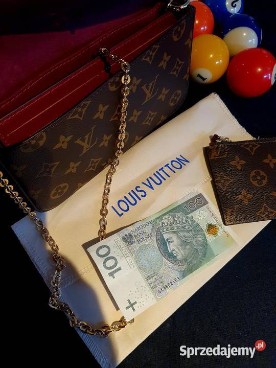 Louis Vuitton Felicie Monogram Canvas torebka Poznań