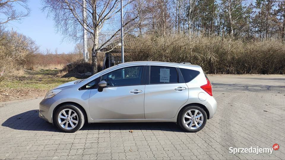 Nissan note e12 15 dci 90 2014 Tekna 155 świętokrzyskie Busko-Zdrój