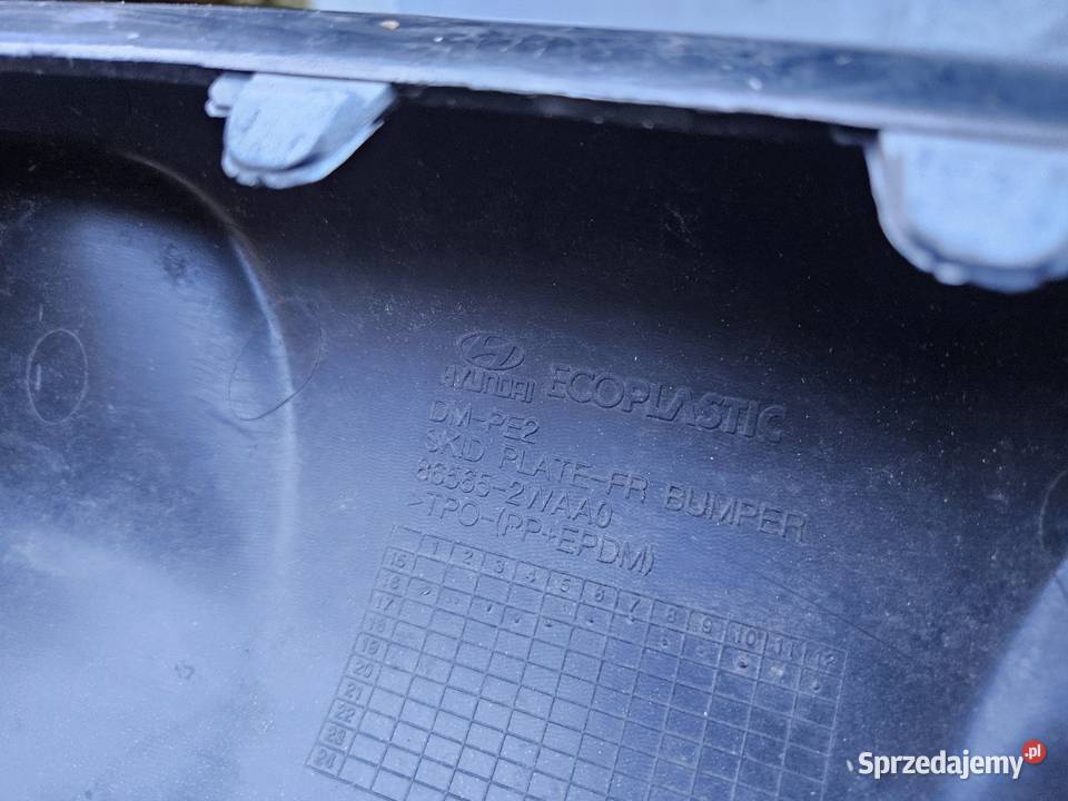HYUNDAI SANTA FE SPOILER DOKŁADKA ZDERZAKA PRZÓD Międzychód sprzedam