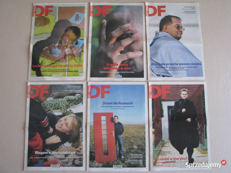 DF Duży Format tygodnik Gazety Wyborczej z roku Brzegi