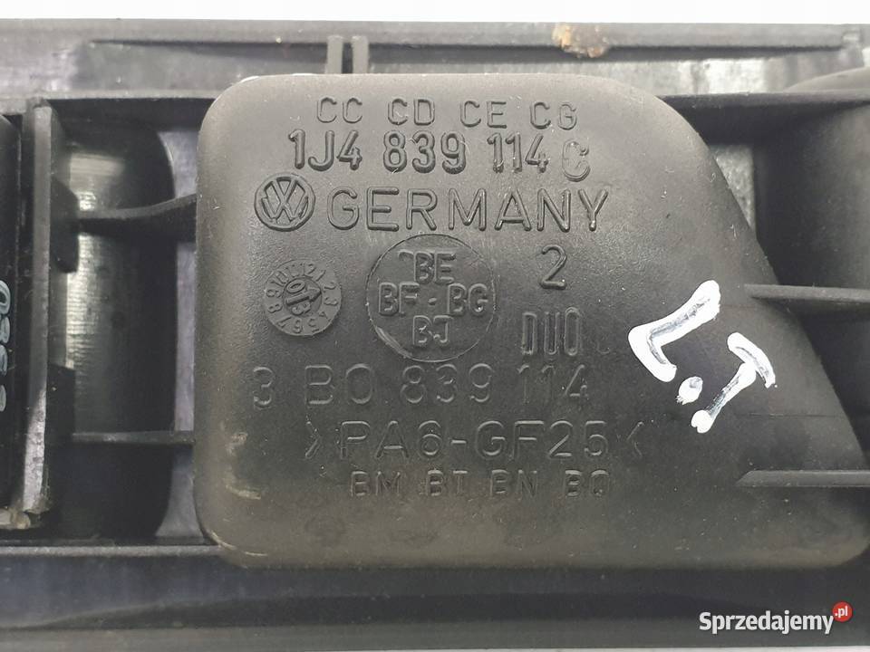 Vw Passat B5 FL KLAMKA WEWNĘTRZNA prawy tył lubelskie Chełm