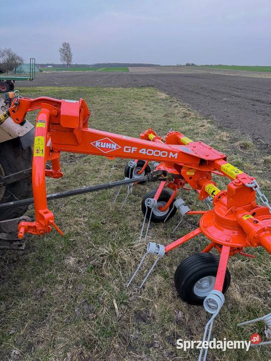 Przewracarka Przetrząsarka Kuhn gf 4000M wielkopolskie