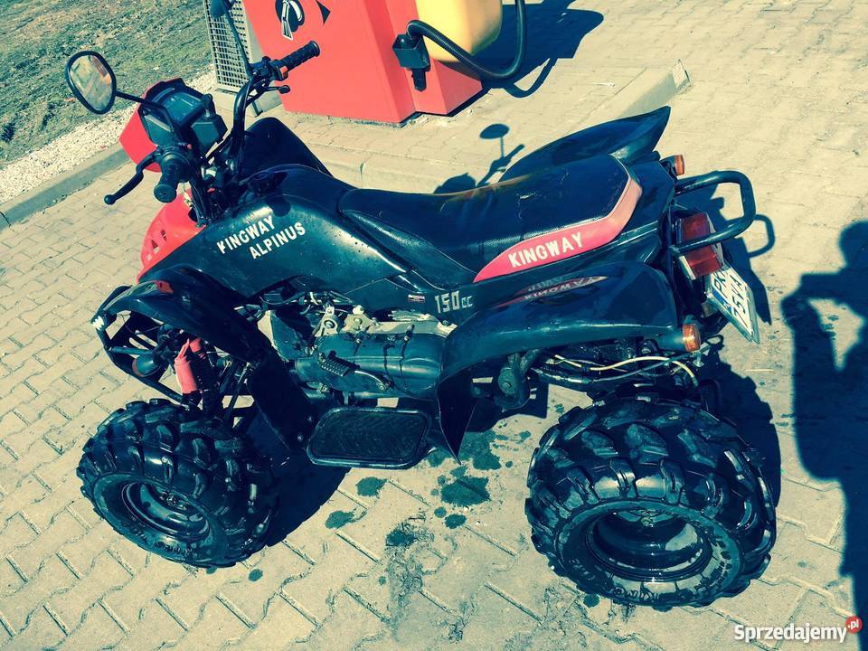 Super Quad Bashan 150 Kingway Alpinus Stan Krotoszyn