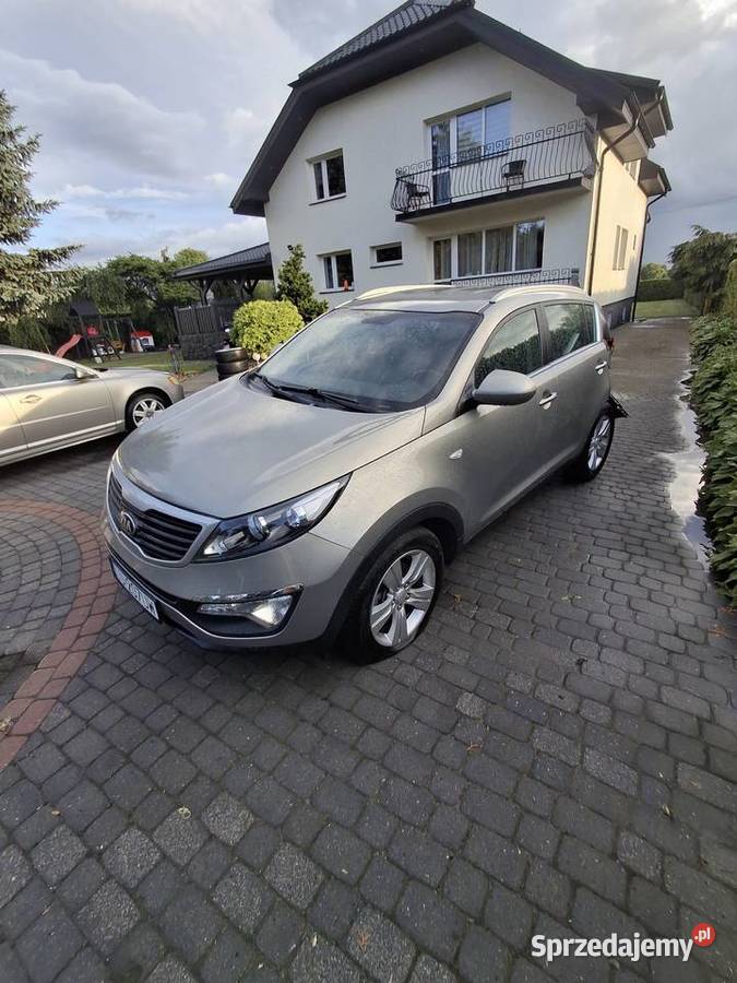 Kia Sportage 2013 r uszkodzony tył