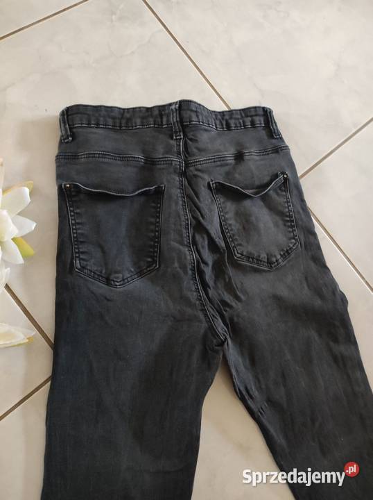 Cropp Denim spodnie skinny rurki jeansy dżinsy