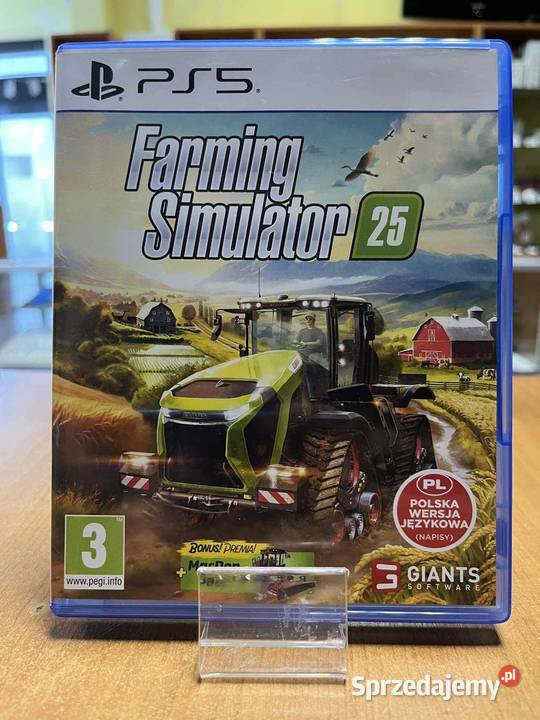 Farming Simulator 25 PlayStation 5 5 pudełkowa Konsole i automaty Elbląg