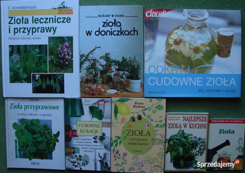 Zioła rośliny lecznicze książki Radom