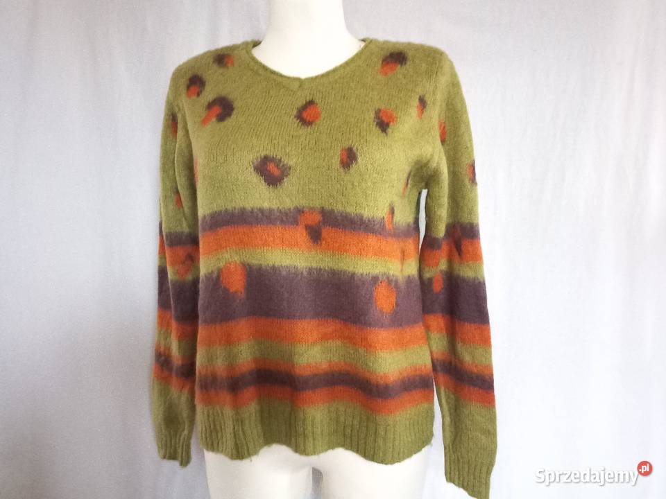 Sweter damski Serek r 3840 oliwkowy Numph kolor Białystok sprzedam
