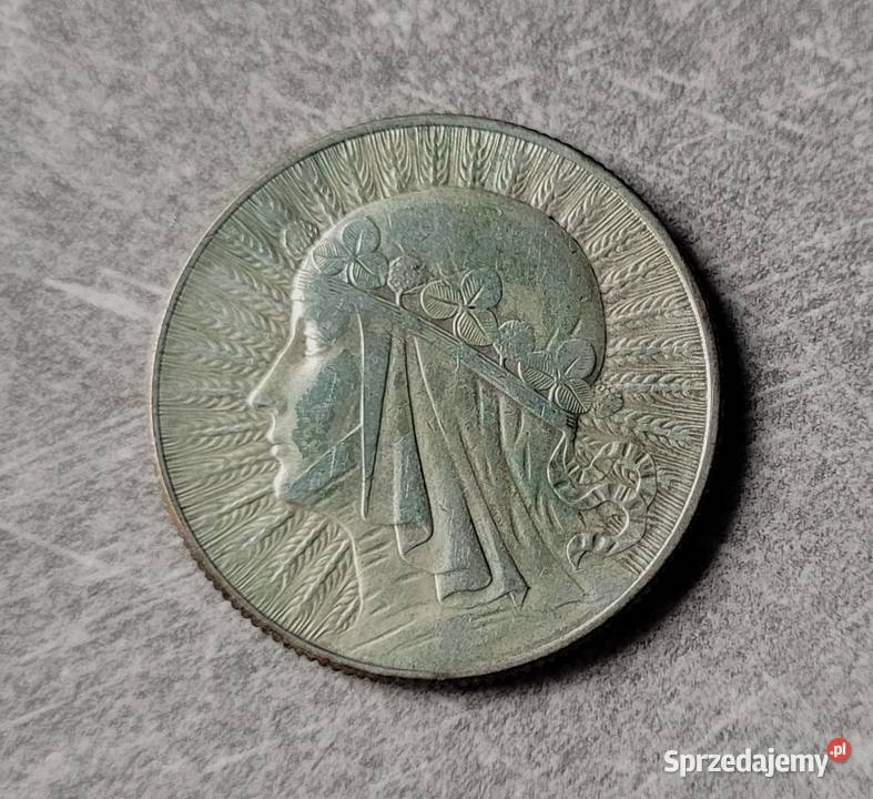 235 POLSKA II RP srebro 5 Złotych 1934 r Głowa