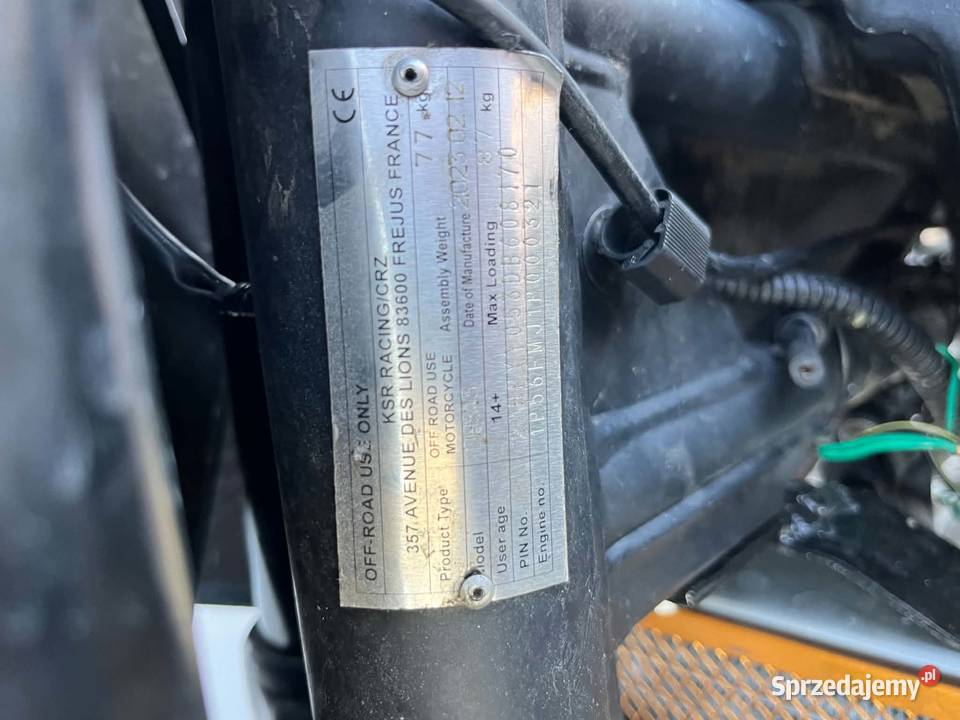 Pitbike 160 lmxmrfkayorxf Sokołów Małopolski