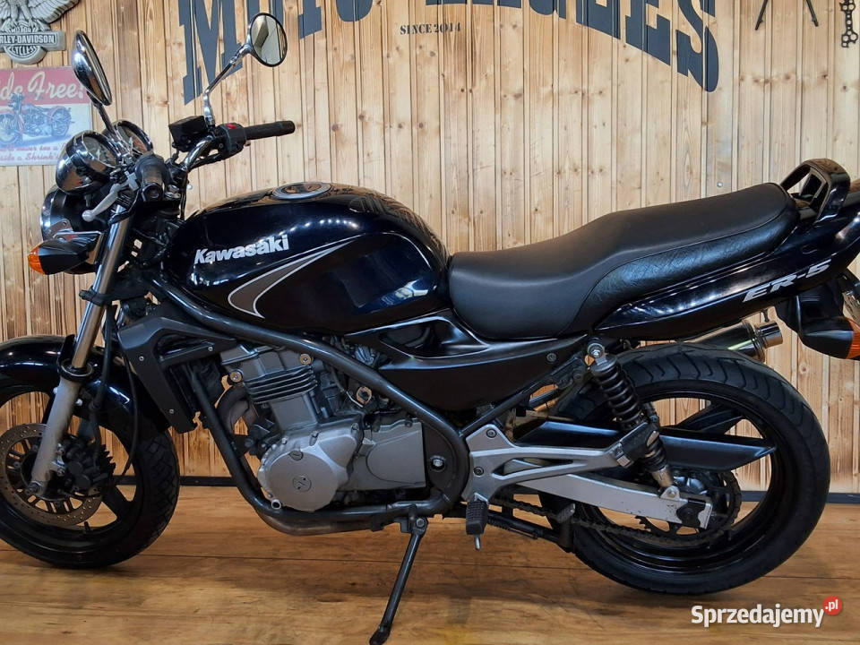 Kawasaki ER Piękny Motocykl KAWASAKI ER500 naked wielkopolskie Stare Miasto