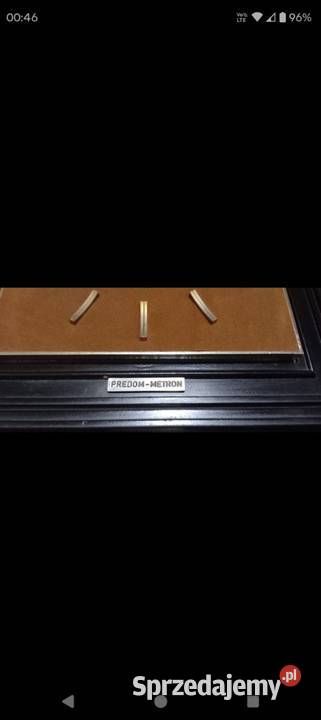Zegar scienny Prl Predom metron kwarcowy ścienny Łódź