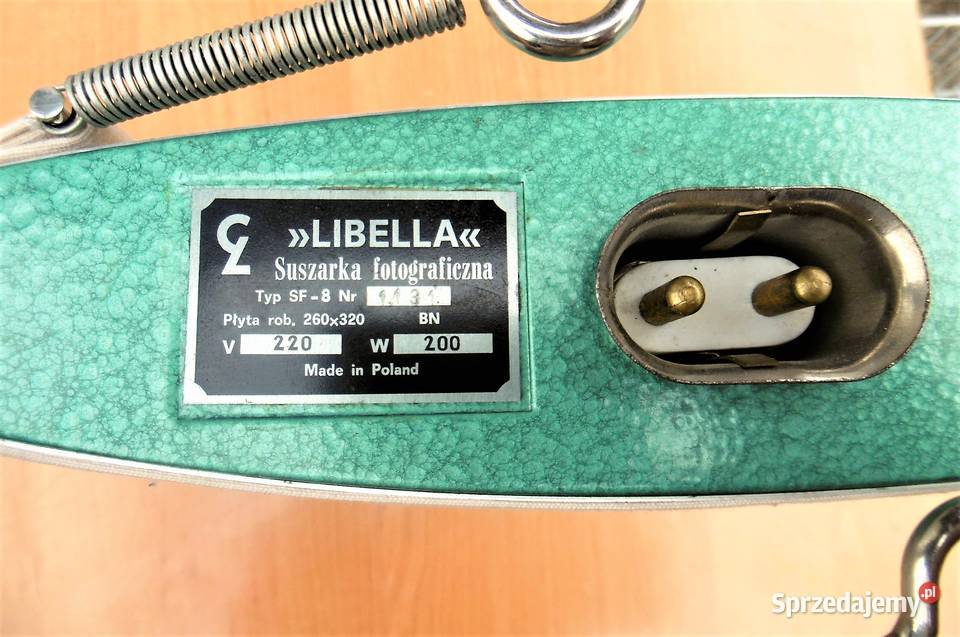 susżarka fotograficzna libella poland prl Pozostałe
