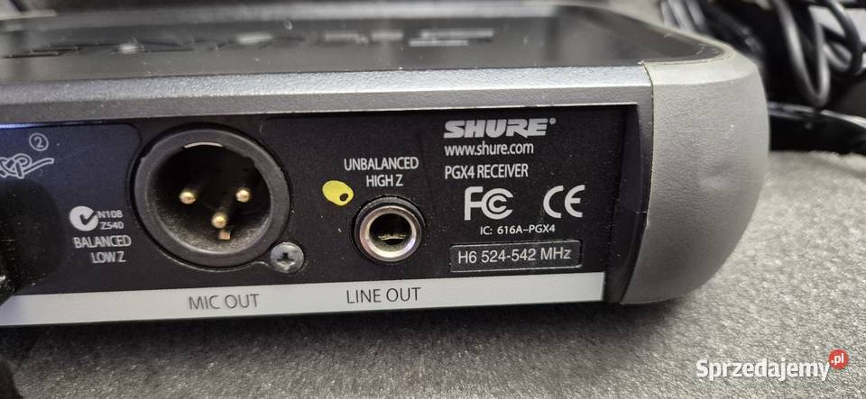 Shure PGX14WH20 nagłowny zestaw Konin