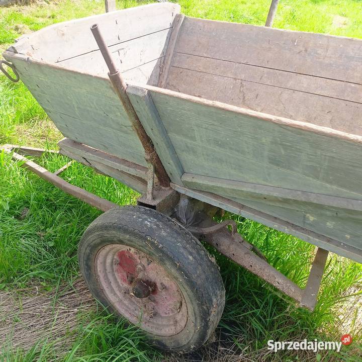WÓZ KONNY CIĄGNIKOWY skrzynia solidny masywny Ropczyce