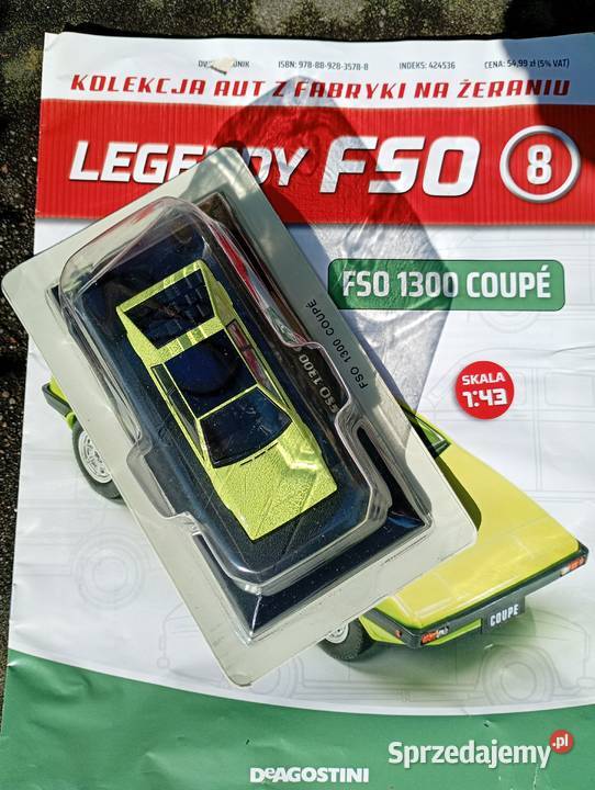 FSO 1300 COUPE Legendy FSO deagostini model 143