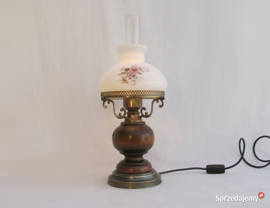 Lampka mosiądz Vintage Szczecinek