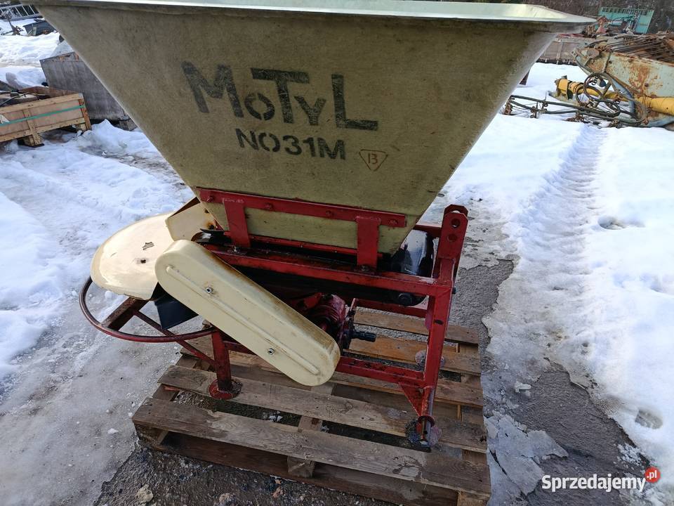 Motyl rozsiewacz wapna soli transport Limanowa