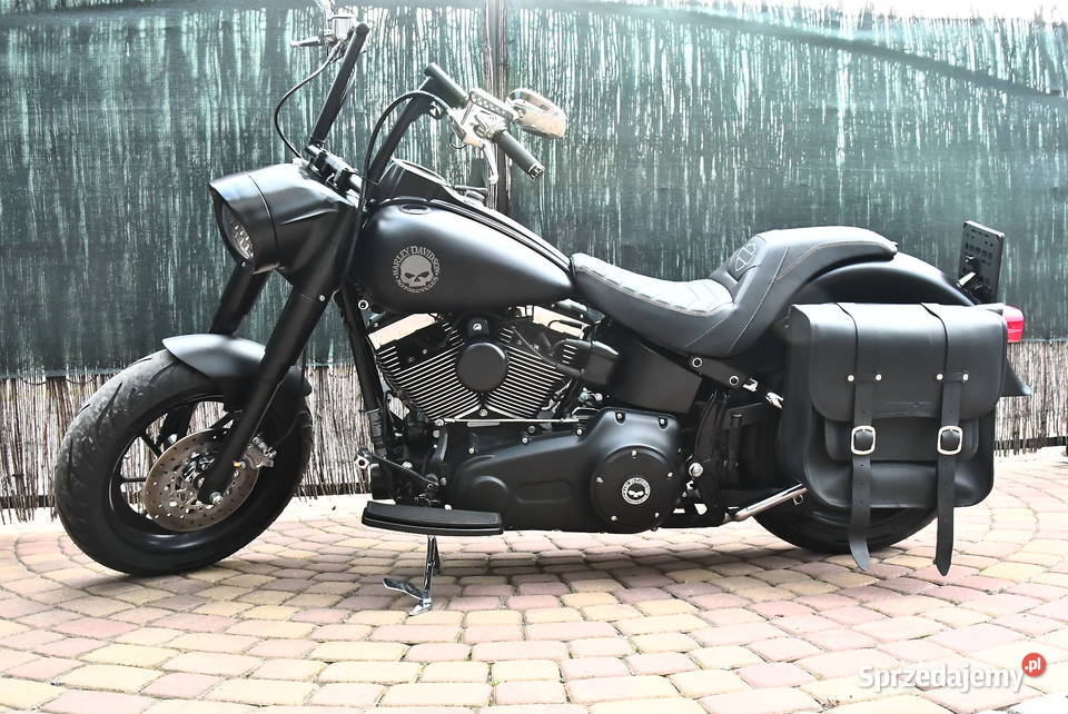 Harley Davidson Fat boy zamiana przyczepa