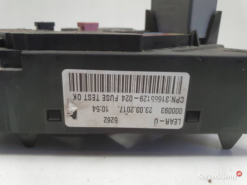 Volvo S90 II XC60 II XC90 II 20 D SKRZYNKA