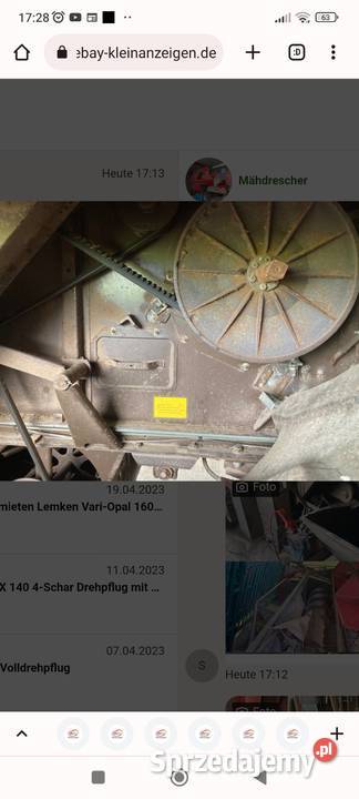 Kombajn Zbożowy Massey Ferguson 29XP Iłża