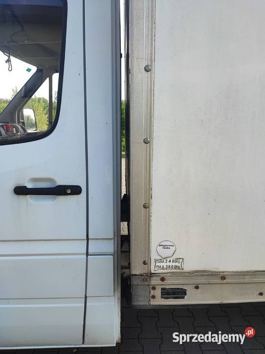 Mercedes Sprinter 413 kontener klima kat B 35t Mercedes-Benz mazowieckie
