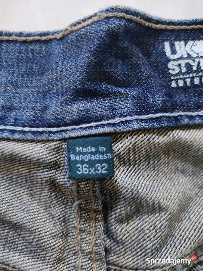 spodnie klasyczne jeans dżinsowe proste męskie Kielce