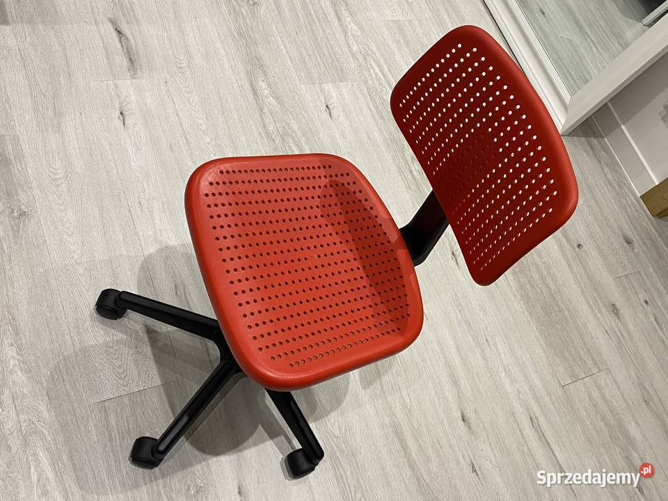 Krzesło fotel biurowy dziecięcy do biurka Ikea Inowrocław