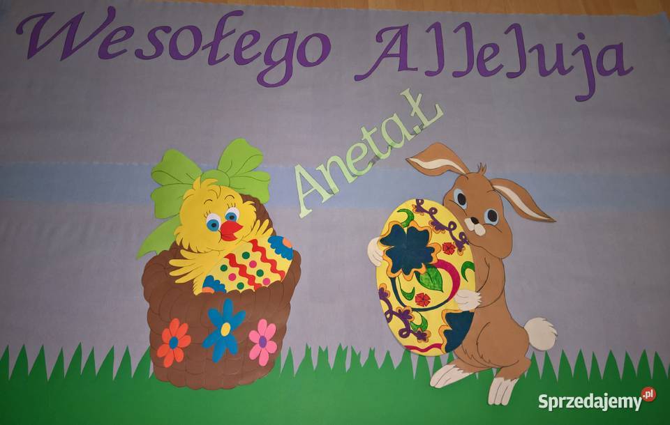 Dekoracje na Wielkanoc z brystolu 504 102 444 Garwolin