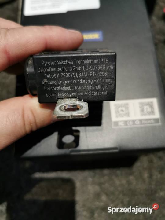 Bezpiecznik pirotechniczny 4F0915519 Jaworzno sprzedam