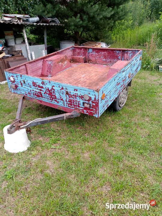 PRZYCZEPKA DO SAMOCHODU CIĄGNIKA Leżajsk