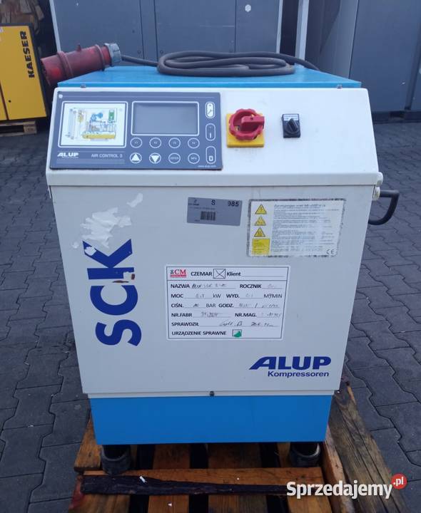 Sprężarka śrubowa kompresorAlup SCK 810S011985 Wilków sprzedam