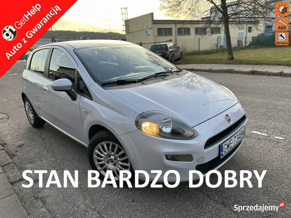 Fiat Punto 2012 BenzynaAuxUSBNiskigwarantowany Wejherowo