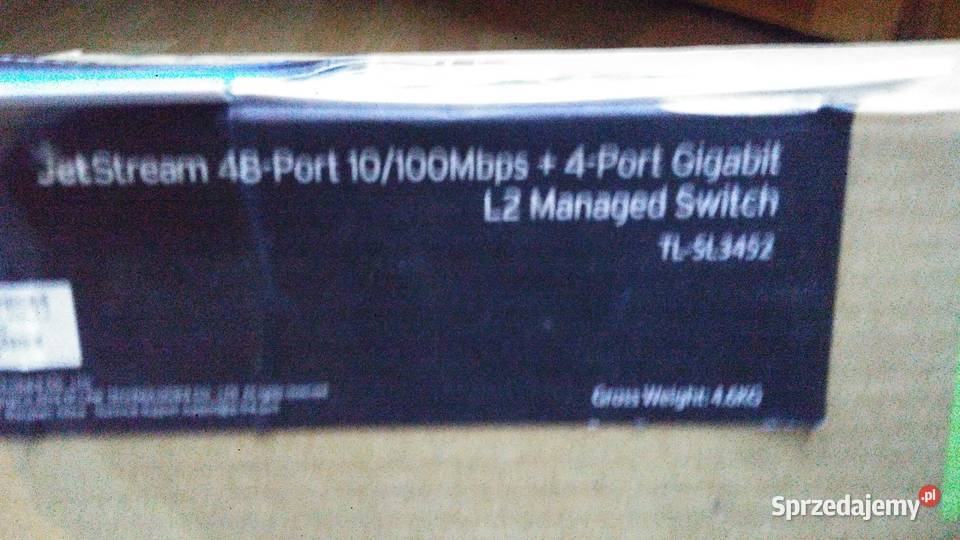 Jet Stream 48 Port 4 Gigabite Port Gigabit Ethernet Poznań