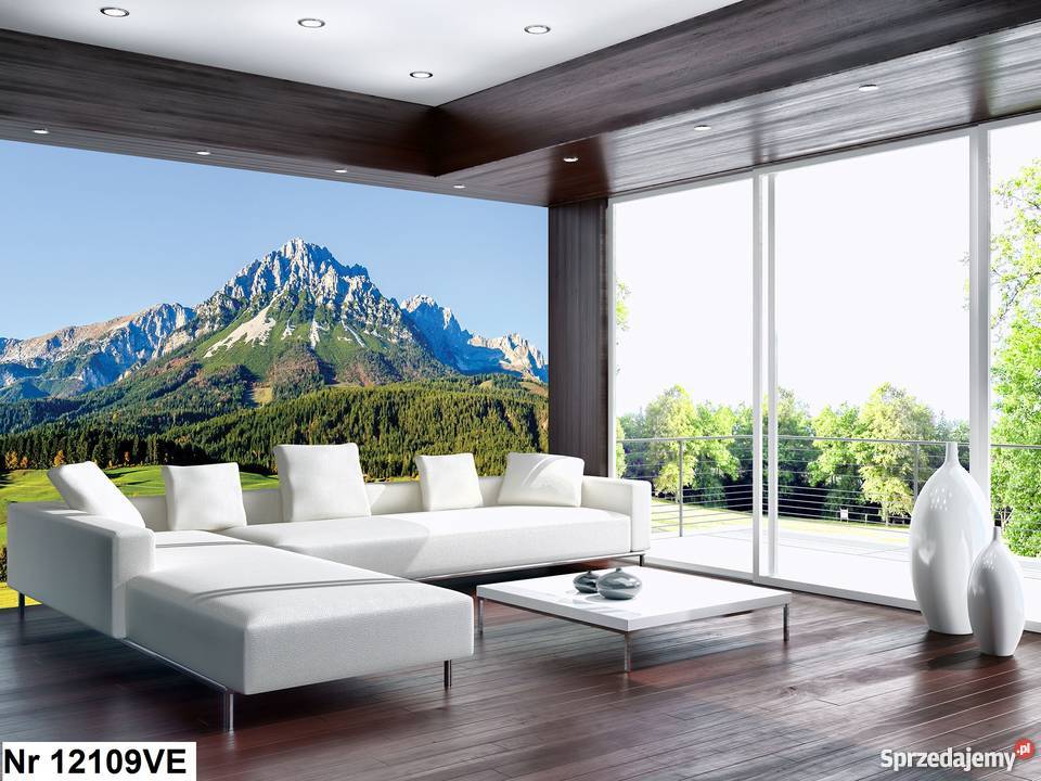 Tapeta fototapeta Góry szczyty Ściany i elewacje Budownictwo i akcesoria Leszno