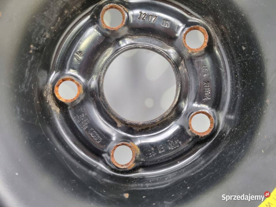 KOŁO DOJAZDOWE Audi A4 B6 B7 dojazdówka 12580 Samochodowe Chełm sprzedam