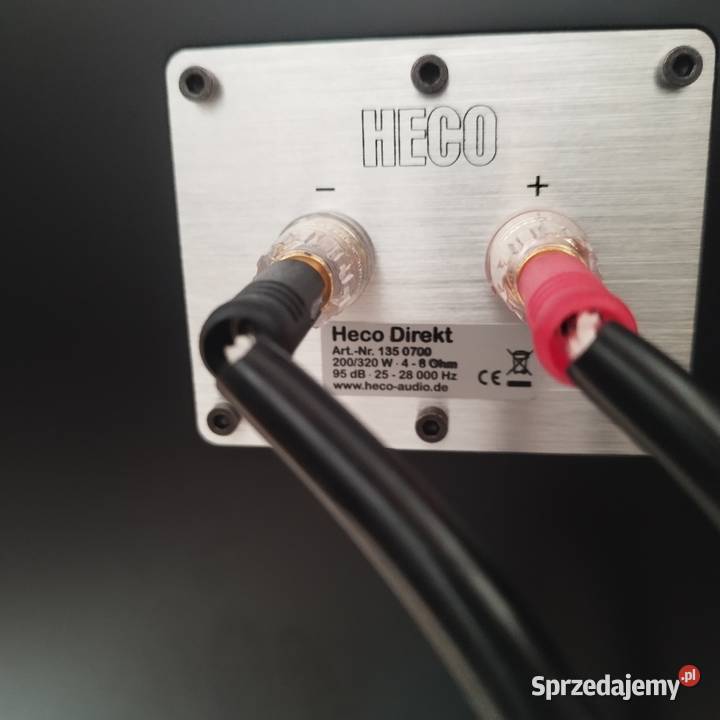 HECO Direkt wysokiej klasy kolumny głośnikowe Kruszyn