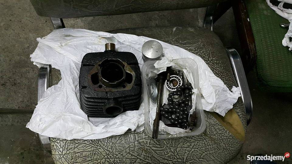 Części WSK wał kartery cylinder kosz sprzęgłowy Łańcut