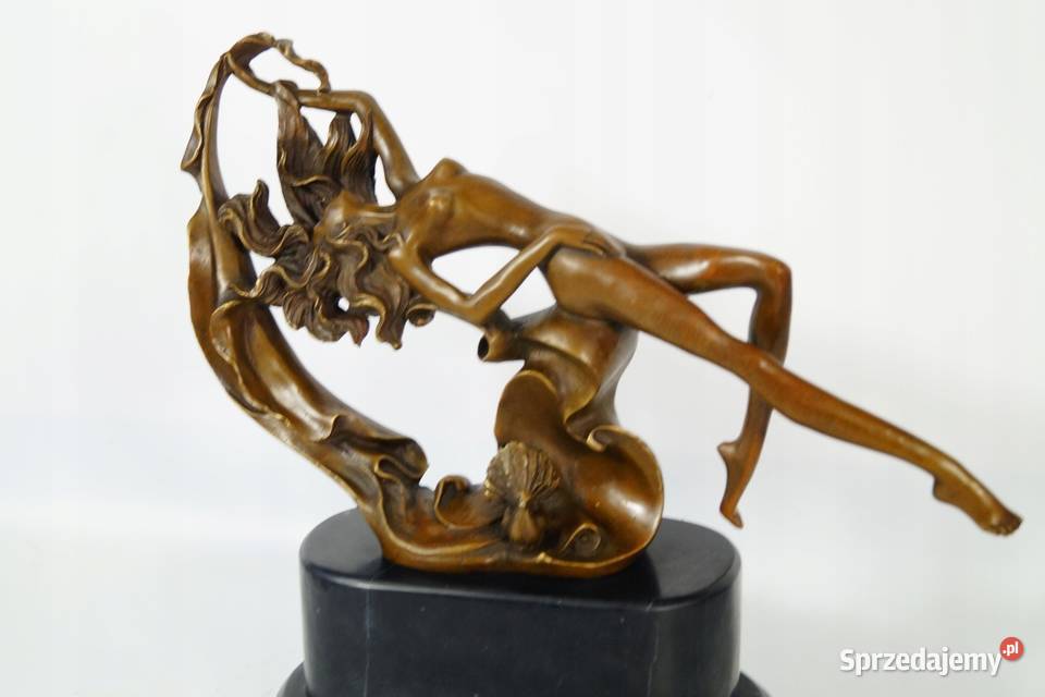 NIMFA kobieta secesyjna figura mitologia rzeźba Antyki Gizałki sprzedam