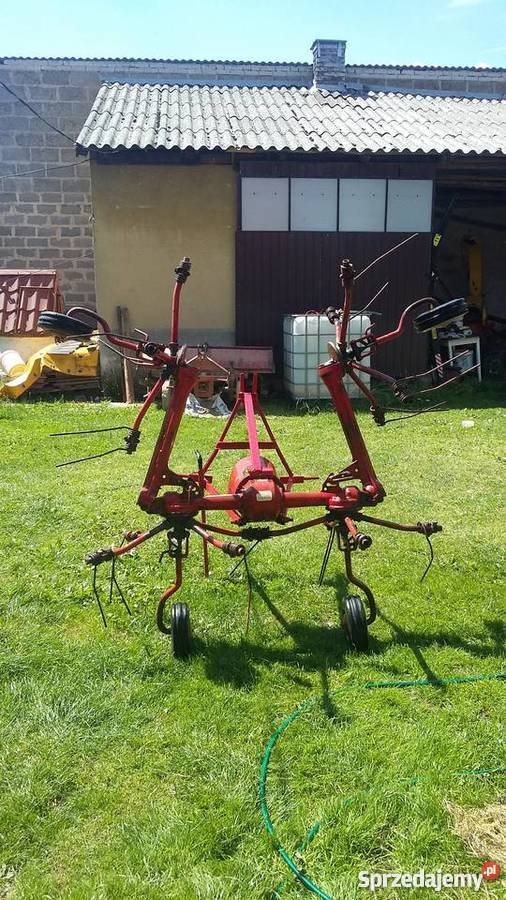 przetrząsarka karuzelowa pająk Fahr kh4 Huta Nowa