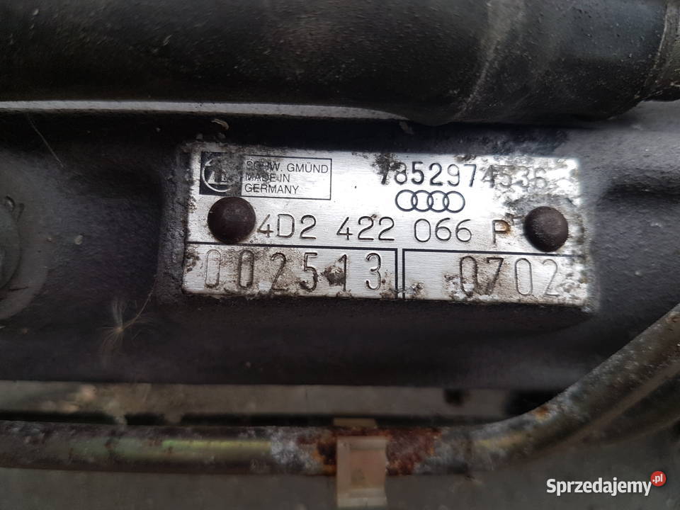 AUDI A8 D2 FL MAGLOWNICA KOLUMNA KIEROWNICZA Turek