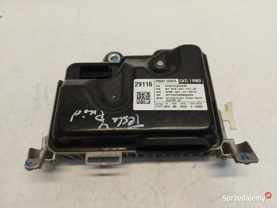 TESLA MODEL Y 2024r MODUŁ STEROWNIK KOMFORTU Komputery dolnośląskie