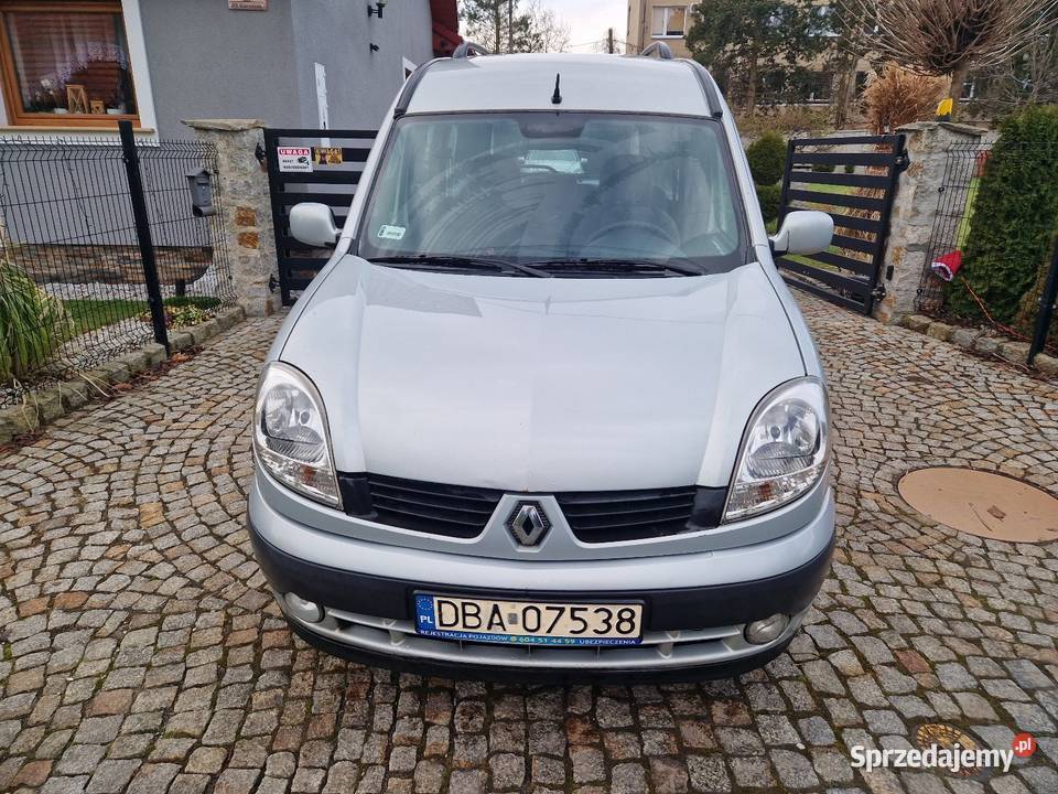 Renault Kango srebrny opolskie Paczków